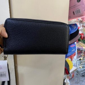 BILLETERA SUAVE 2 CIERRE NEGRA