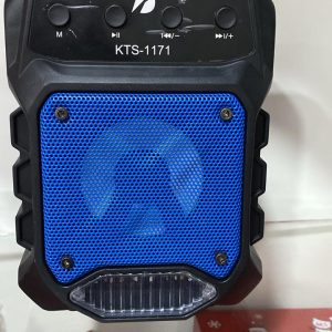 PARLANTE CON DISEÑO AZUL