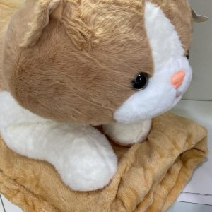 PELUCHE COLCHA DE GATO