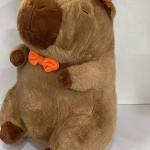 PELUCHE CAPYBARA CON SOMBRERO DE CUMPLEAÑOS