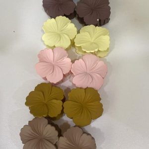VINCHAS CON DISEÑO DE FLORES COLORES PASTEL