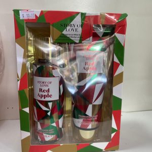SET SPLASH Y CREMA RED APPLE