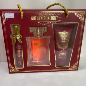 SET PERFUMES /3 GOLDEN SUNLIGTH