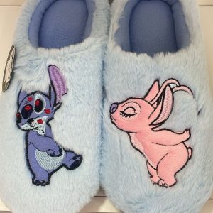 PANTUFLAS TALLA 38/39 DISEÑO STICH AZULES