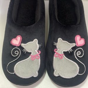 PANTUFLAS TALLA 34/35 DISEÑO GATITO