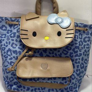 MOCHILA HELLO KITTY COLOR AZUL