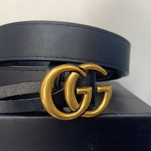 CORREA NEGRA GUCCI
