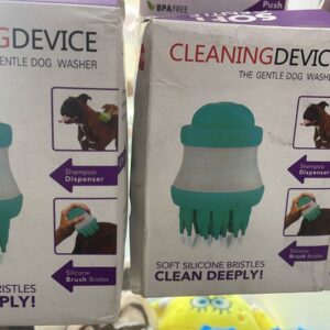 CEPILLO PARA BAÑARSE DE MASCOTAS
