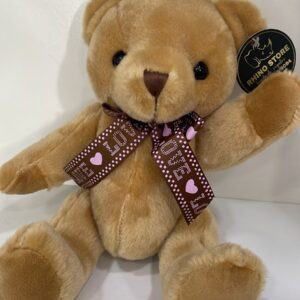 PELUCHE CON BUFANDA CAFE