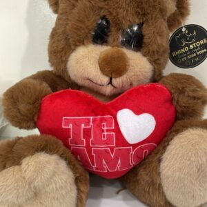 PELUCHE CON UN CORAZON TE AMO