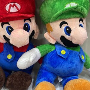 PELUCHES MARIO Y LUIGUI 60CM