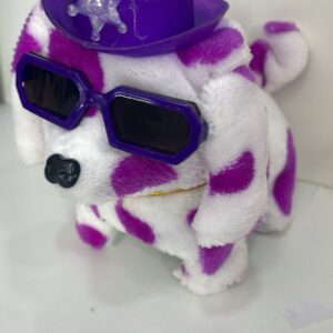PERRO MORADO CON MOVIMIENTO