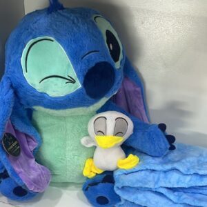 PELUCHE COLCHA STICH AZUL