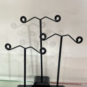 EXHIBIDOR PARA ARETES NEGRO PEQUEÑO