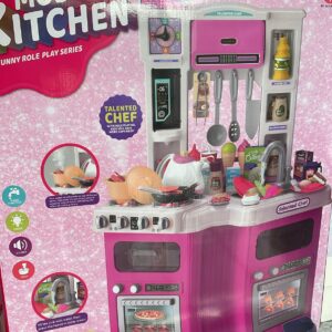 COCINA COLOR ROSADA GRANDES 113 PIESAS