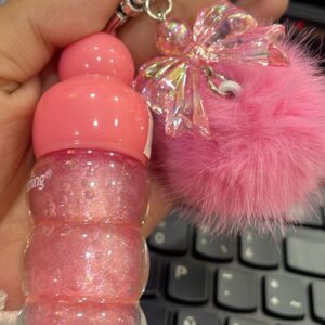 GLOSS CON LLAVERO ROSADO