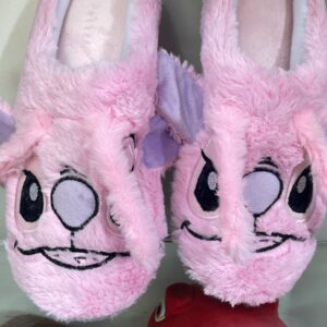 PANTUFLAS ANGELA ROSADAS TALLA 38/39