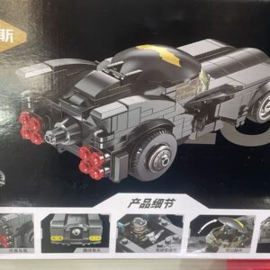 CARRO ARMABLE COLOR NEGRO 18CM