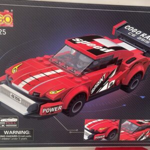 CARRO LEGOS COLOR ROJO