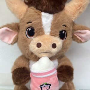 PELUCHE VAQUITA CAFE 32CM