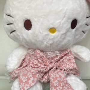 PELUCHE HELLO KITTY CON VESTIDO ROSA 36CM