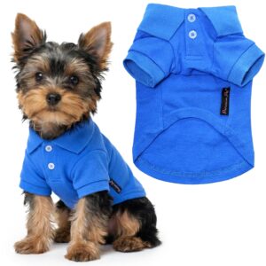 CAMISETA PARA PERRO TELA DELGADA AZUL