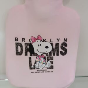 BOLSA DE AGUA COLOR ROSA SNOPYN