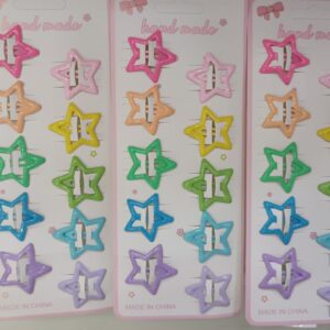VINCHAS DISEÑO ESTRELLAS DIFERENTES COLORES