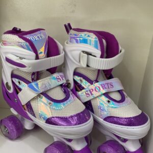 PATINES MORADOS 4 RUEDAS