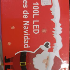 LUCES DE NAVIDAD COLOR BLANCAS 100L LED