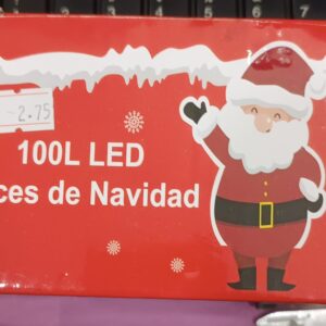 LUCES DE NAVIDAD 100L LED COLOR MULTICOLOR