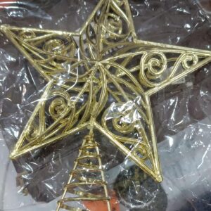 ESTRELLA NAVIDEÑA DORADA
