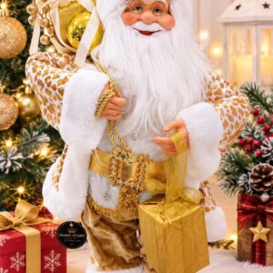 PAPANOEL DORADO CON REGALO 60CM