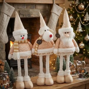MUÑECOS DE NAVIDAD SET 3 64CM