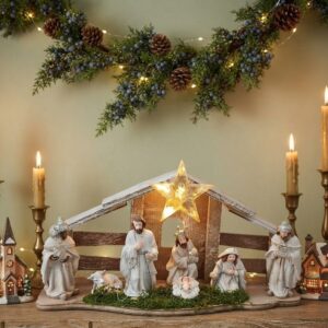 NACIMIENTO CON ESTRELLA 14CM X31CM