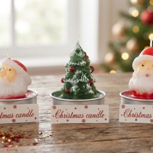 VELAS PEQUEÑAS NAVIDEÑAS