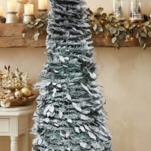 ARBOL DESPEGABLE NEVADO 1,80