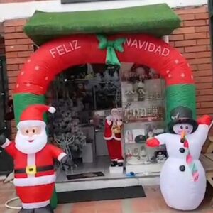 INFLABLE NAVIDEÑO ARCO 240M