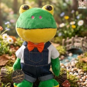 PELUCHE RANA CON SONIDO 34CM