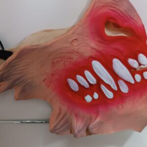MASCARA DE HALLOWEEN 14 CM DIENTES