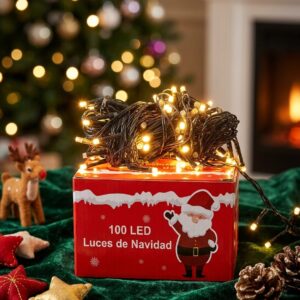 100L LED COLOR PINK LUCES NAVIDEÑAS