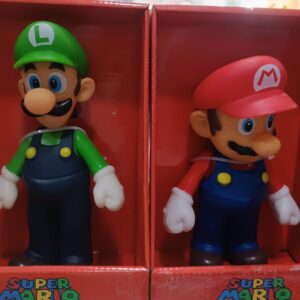 SUPER MARIO FIGURAS LUIGUI Y MARIO 23CM