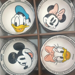 TAZAS DISNEY SET 4 DE 7CM